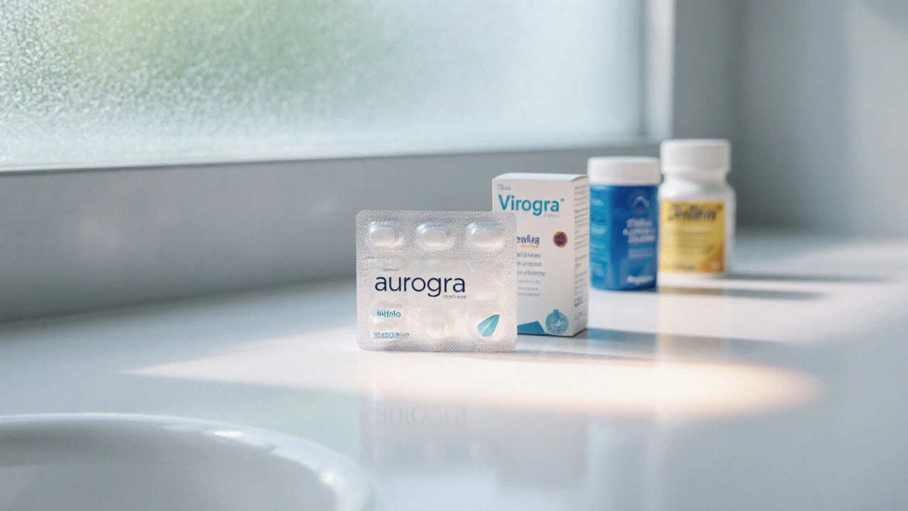 Aurogra (Sildenafil) vs Top ED Alternatives: Benefits, Side Effects & Cost