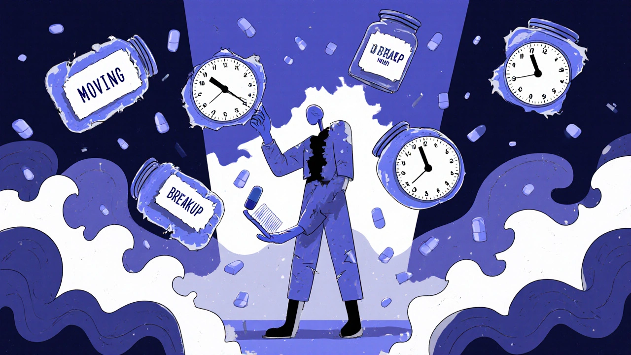 How to Prevent Non-Adherence to Medication During Life Transitions and Stress